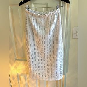 Funky Pete brand white pencil skirt size small